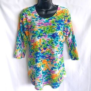 𝅺CUBISM Lightweight Sweater Top/tunic, Sz S